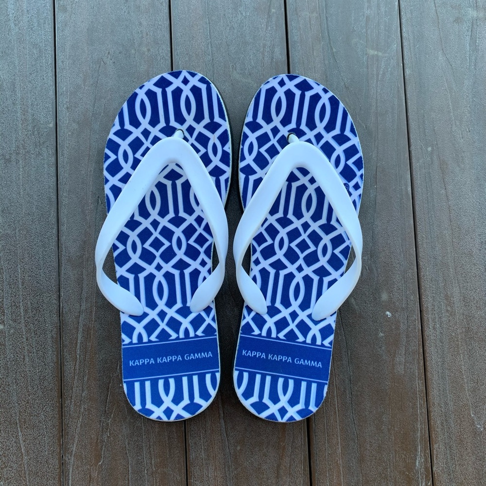 Kappa Kappa Gamma Flip Flops